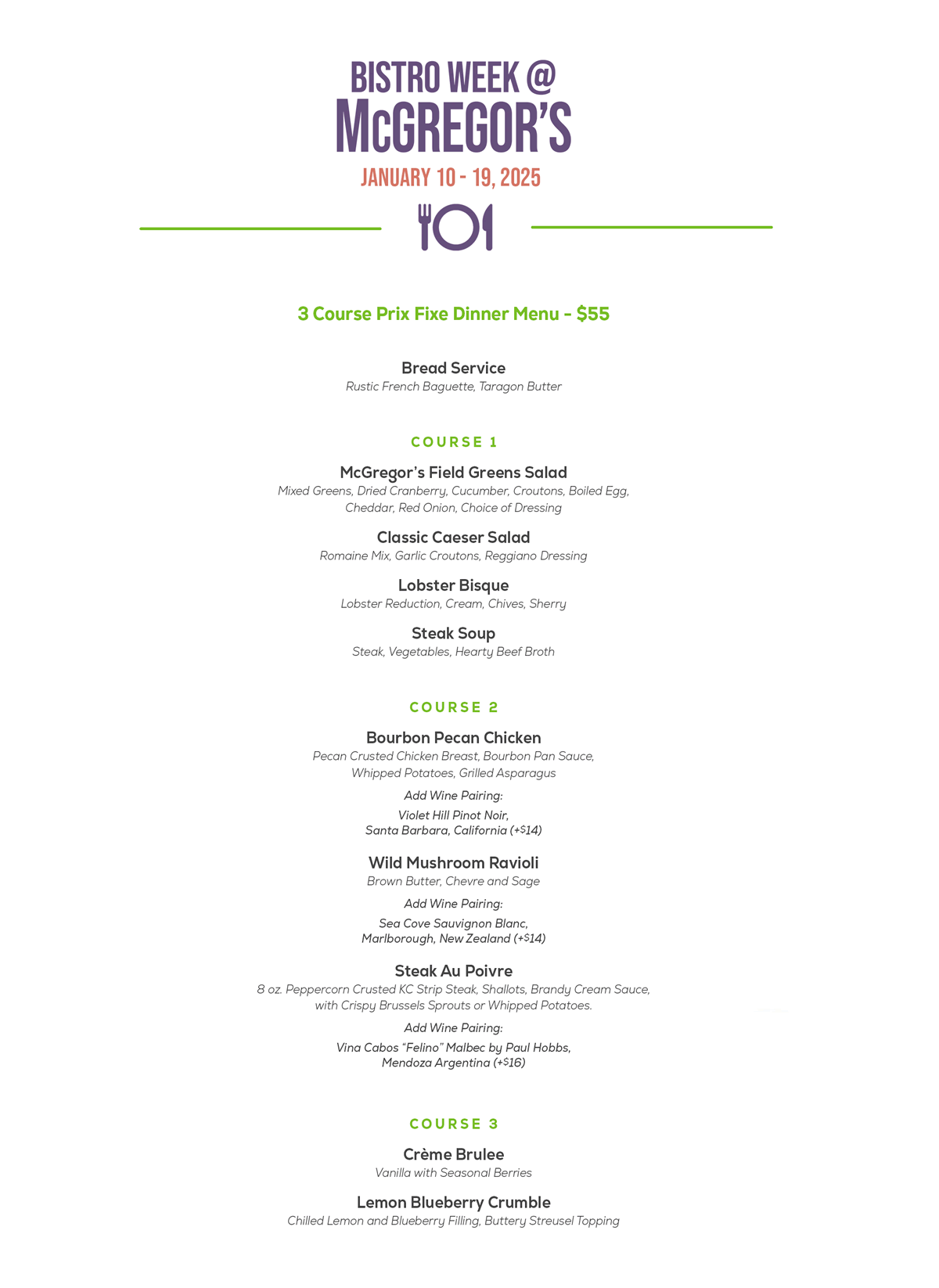 Bistro Week