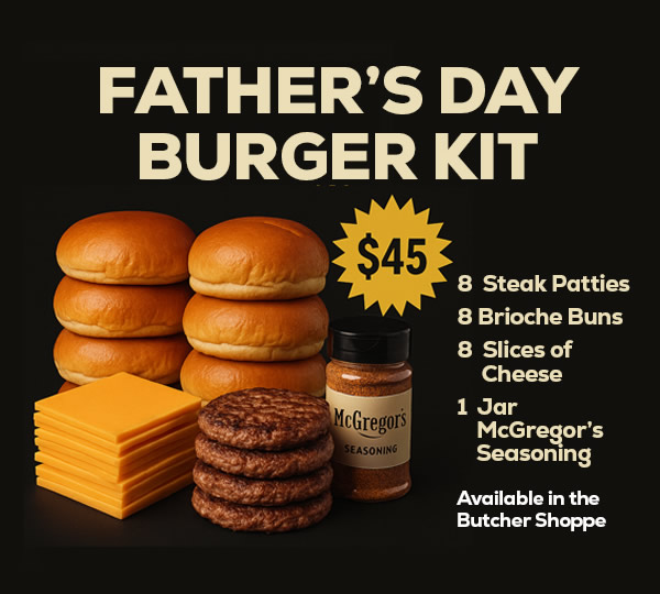 Fathers Day Burger Kit