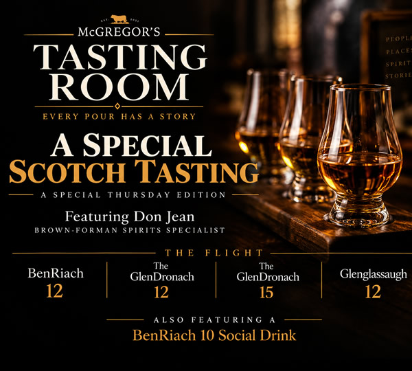 A Special Scotch Tasting