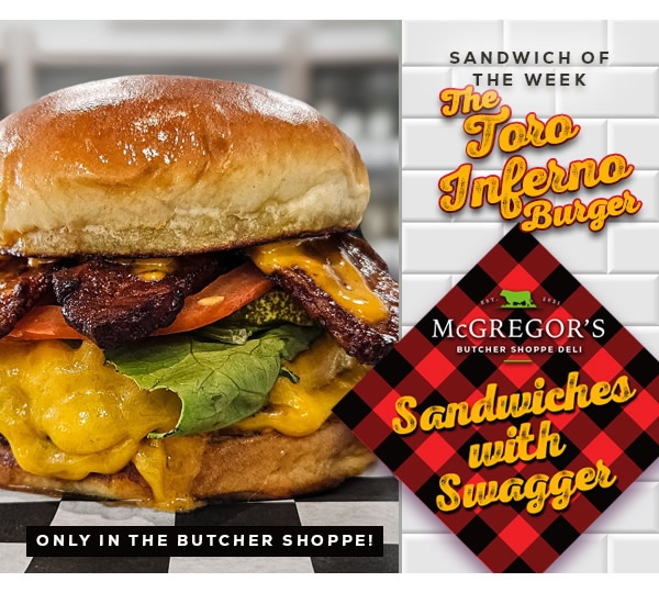 Toro Inferno Burger